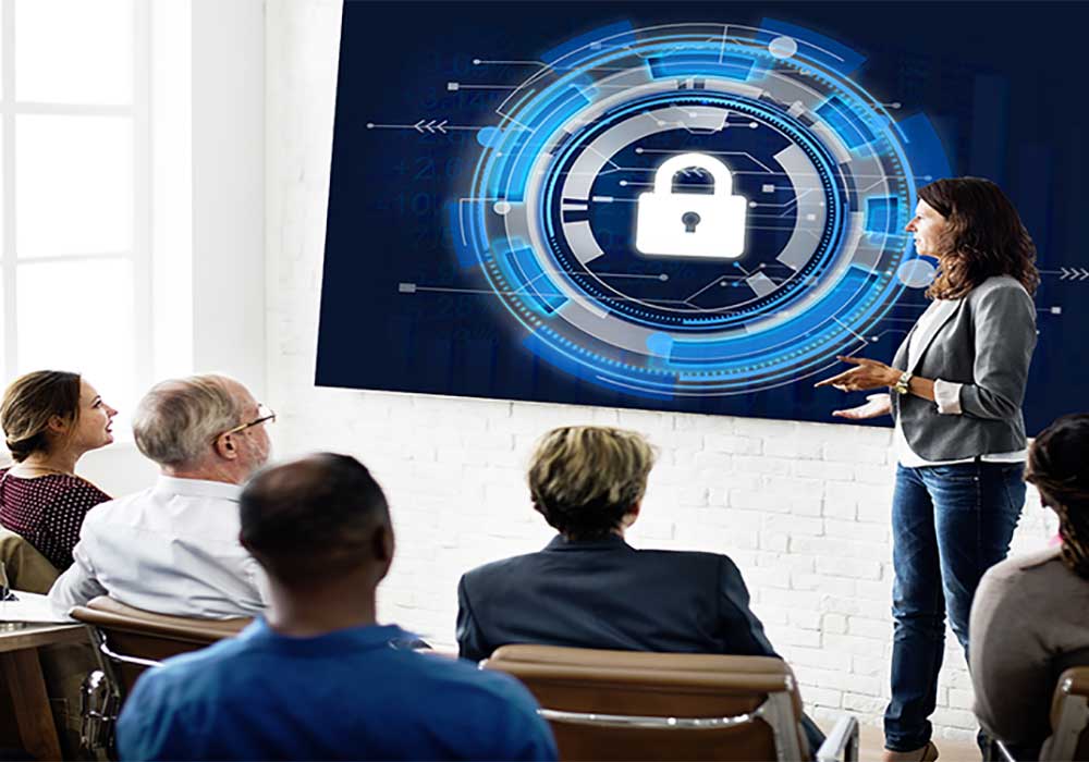 Training your staff for IT Security Website Snap